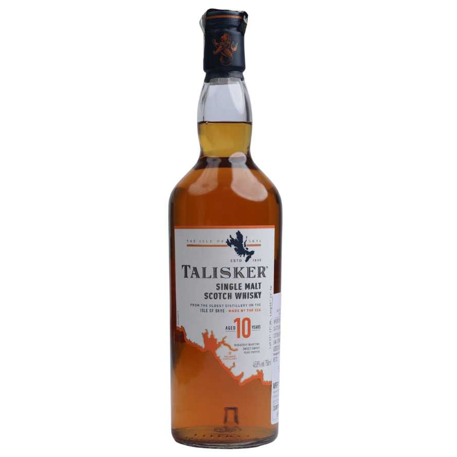 Talisker 10 Year Old Single Malt scotch